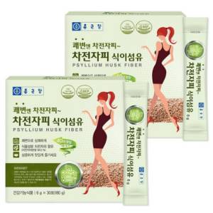 종근당 쾌변엔 차전자피 식이섬유 30개입, 180g, 2개