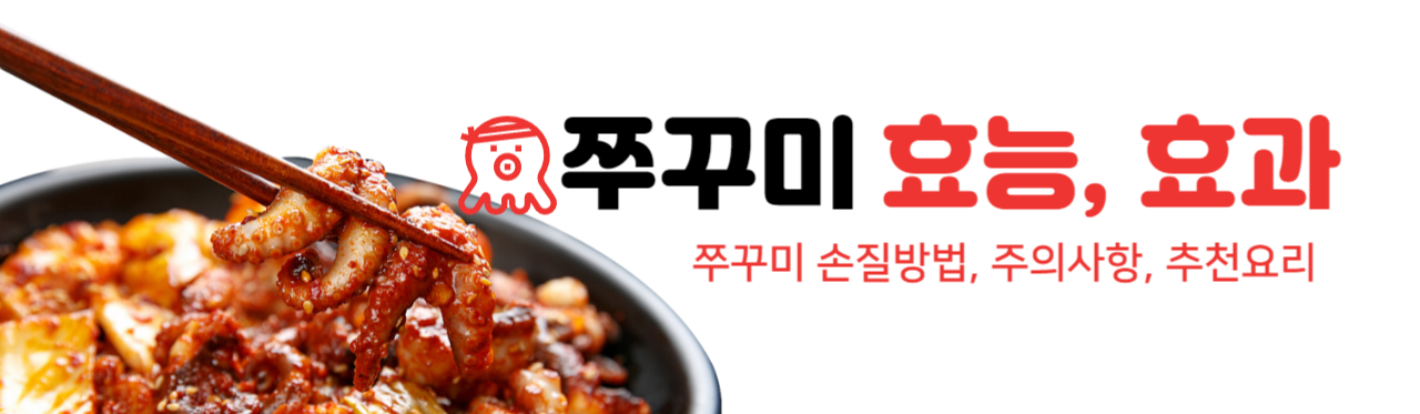  쭈꾸미 효능 | 쭈꾸미 손질방법 | 쭈꾸미 요리 추천 | 쭈꾸미 영양소 | 쭈꾸미 먹을 때 주의사항