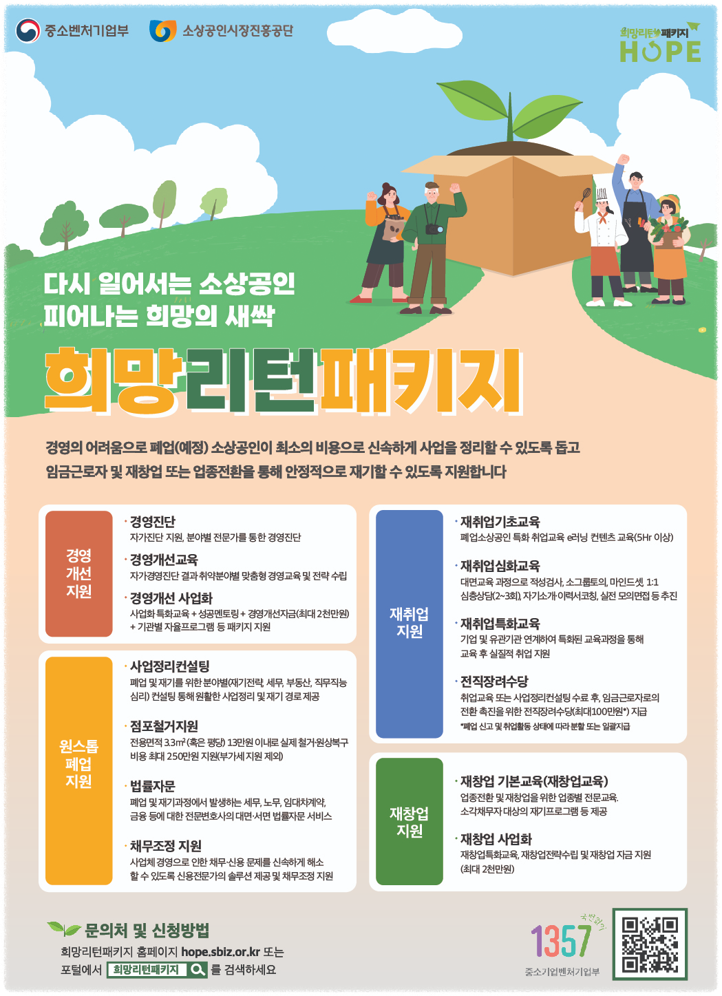 소상공인 폐업지원 신청 자격 방법