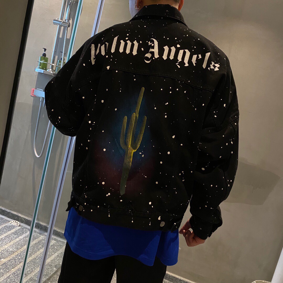  [PAM ANGELS] 팜엔젤스 칵투스 블랙 데님 자켓 202695M177197