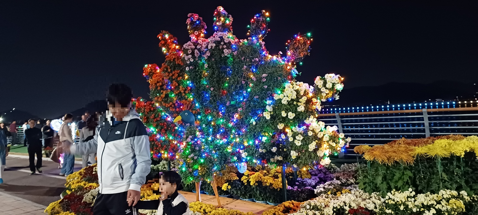 마산국화축제-공작새