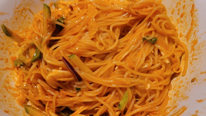 영사정-민물장어-비빔국수