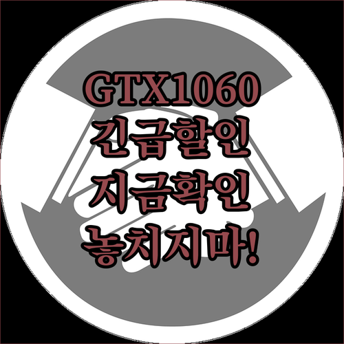 GEFORCE GTX1060 그래픽카