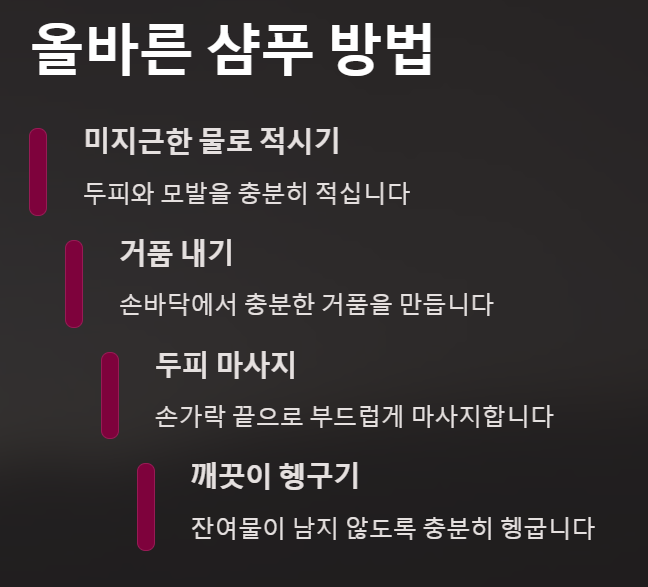 머릿결좋아지는법-머릿결관리-손상모발복구-헤어케어-샴푸-트리트먼트-헤어에센스-헤어오일-빗질-머리말리는법-영양- 단백질-비타민-미용실 헤어클리닉-건강한머릿결