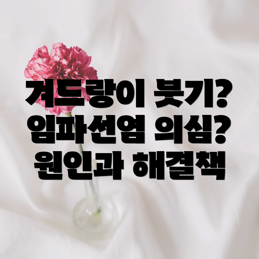 겨드랑이 임파선염