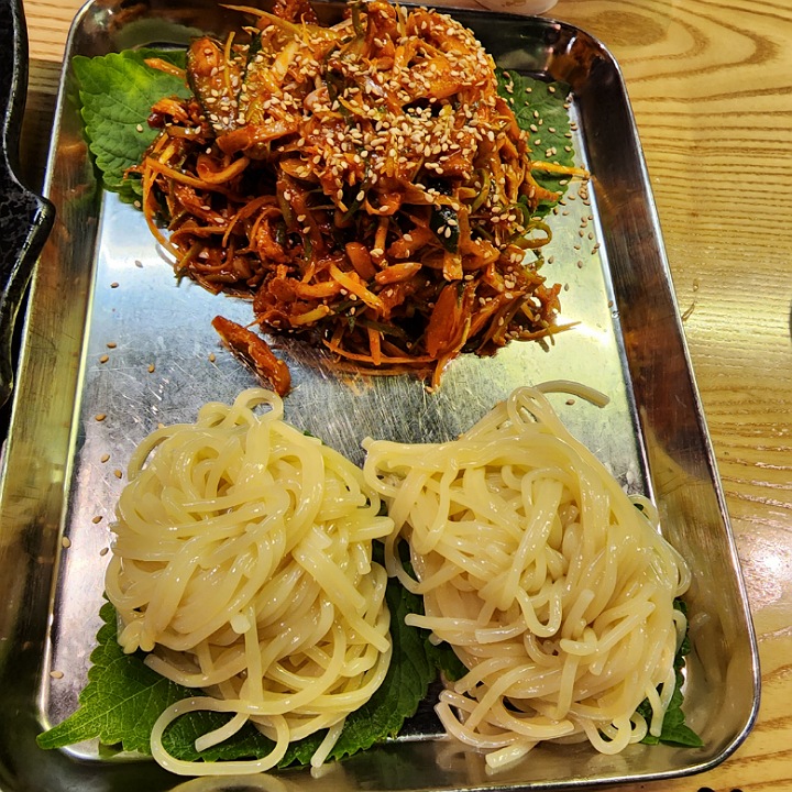 골뱅이 소면