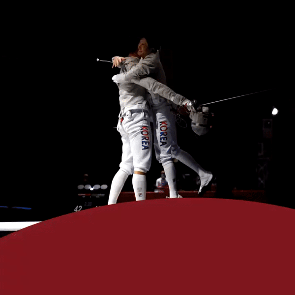  (도쿄 올림픽) c금메달ㅣ김정환 오상욱 김준호 구본길ㅣ펜싱 남자 사브르 단체