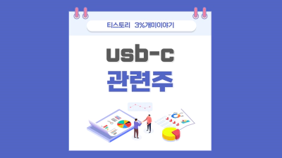  usb-c 관련주, c타입 충전기 충전단자 관련주