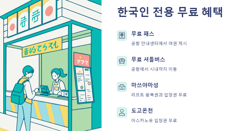 한국인 전용 무료 혜택
