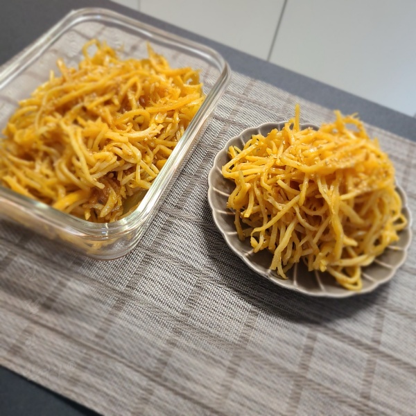  간장오징어채볶음 맛있고 부드럽게 만들기