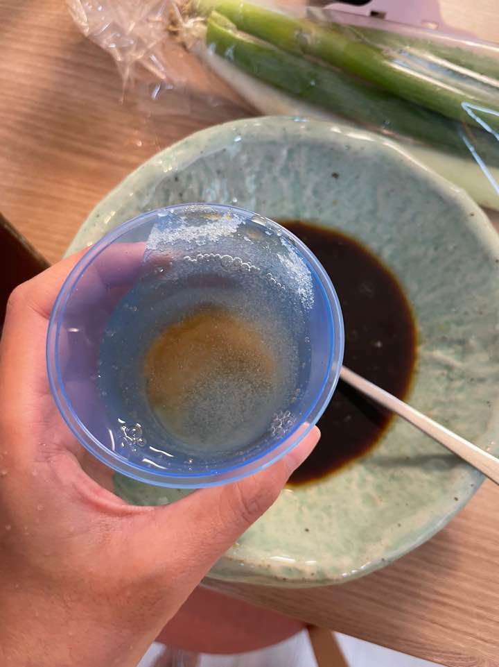 소갈비찜 양념장 만들기 : 물