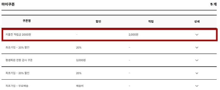 카카오톡플친쿠폰