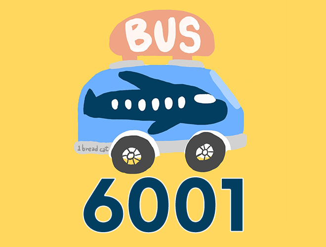 6001번 버스