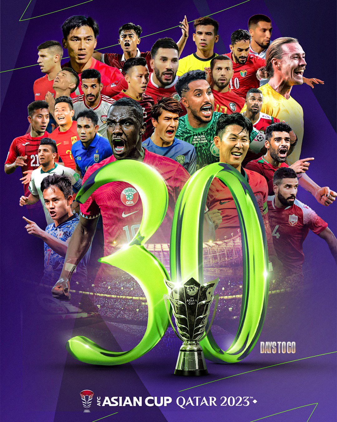 2023 AFC 카타르 아시안컵 축구 경기일정 중계방송