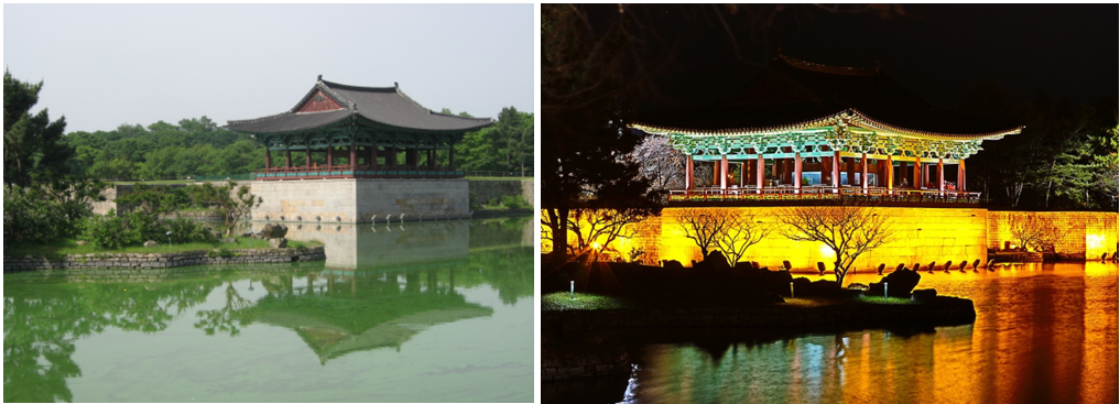 경주 안압지 사진