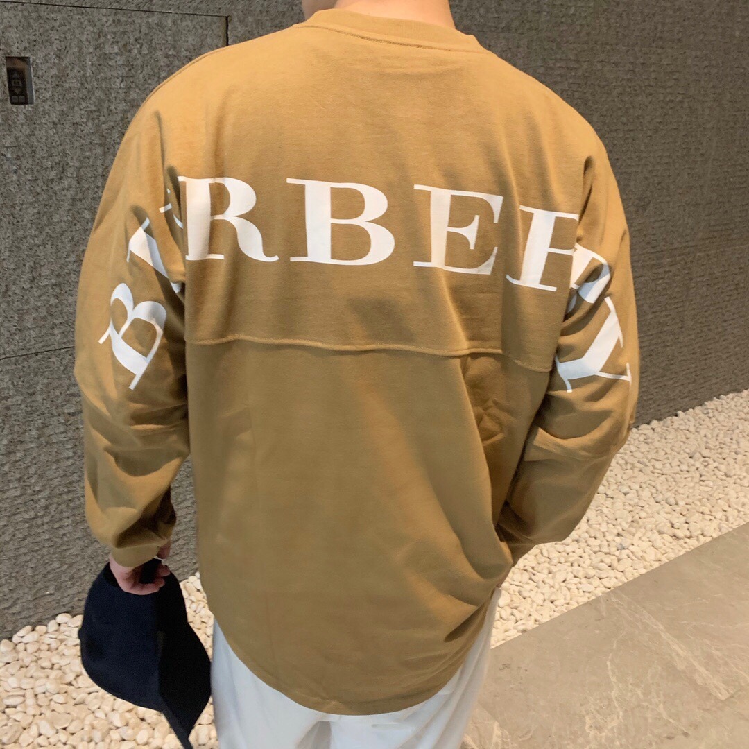  [BURBERRY] 버버리 백로고 롱 슬리브 긴팔 티셔츠