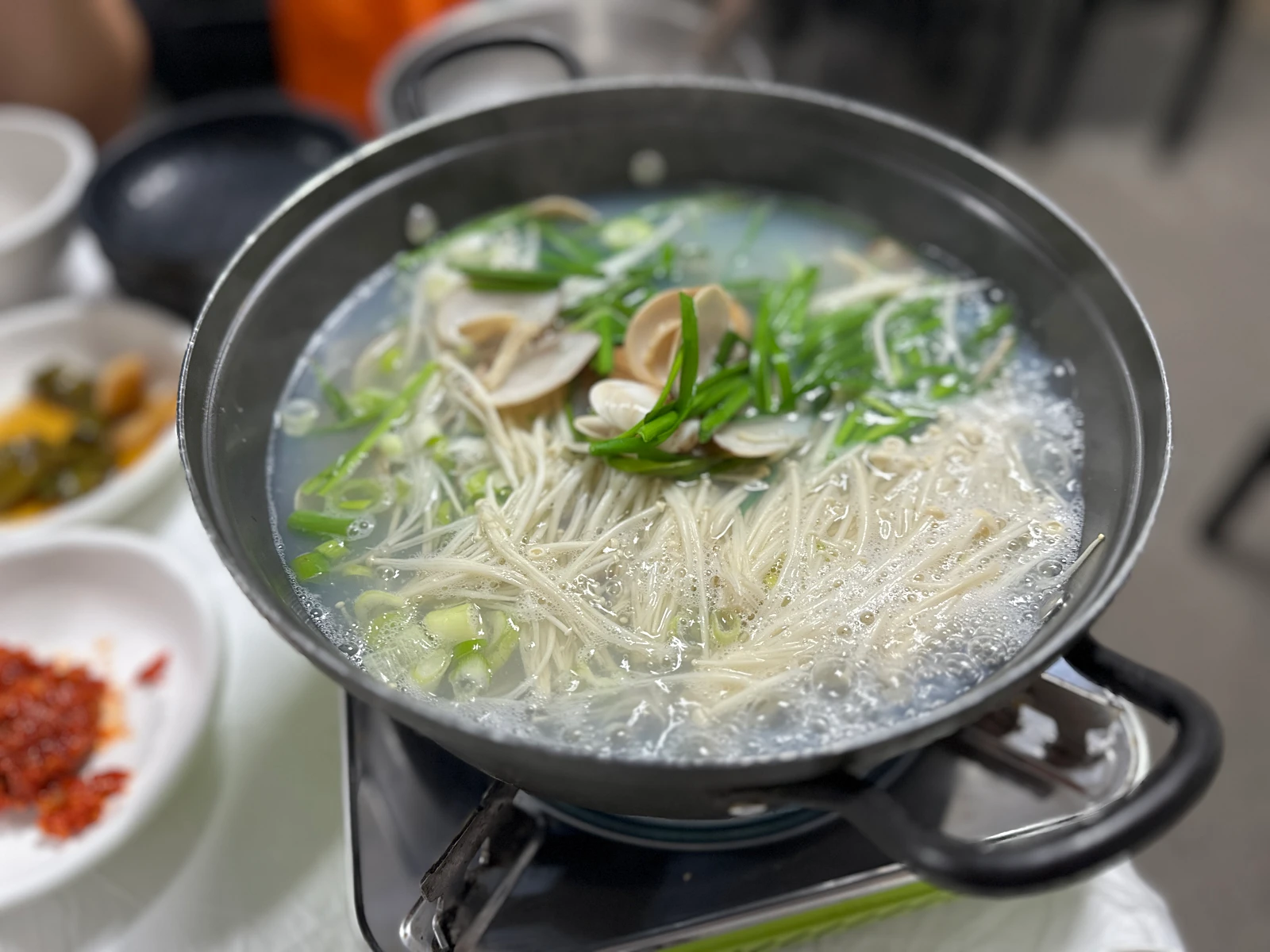 양양 수산항물회 째복탕