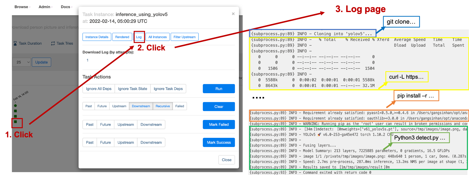 way to address error log