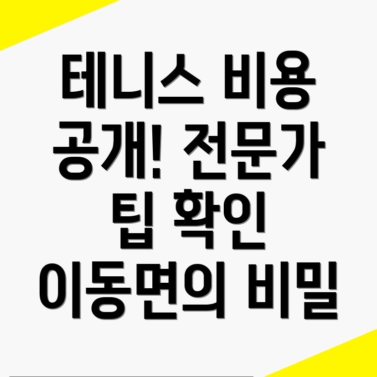 테니스 강습