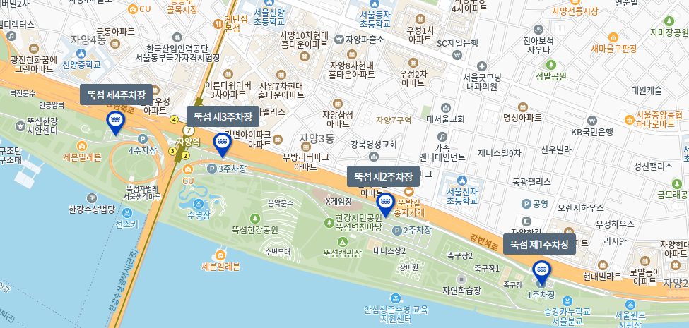뚝섬 주자장