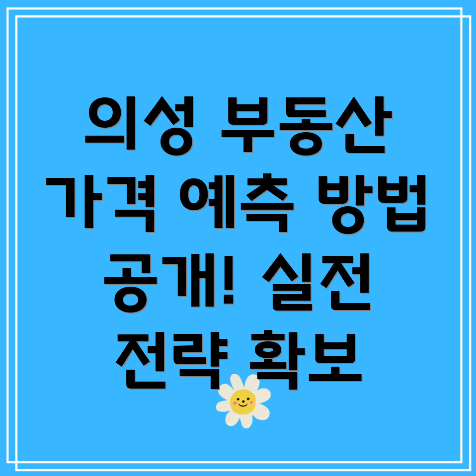 의성읍 부동산 가격 예측