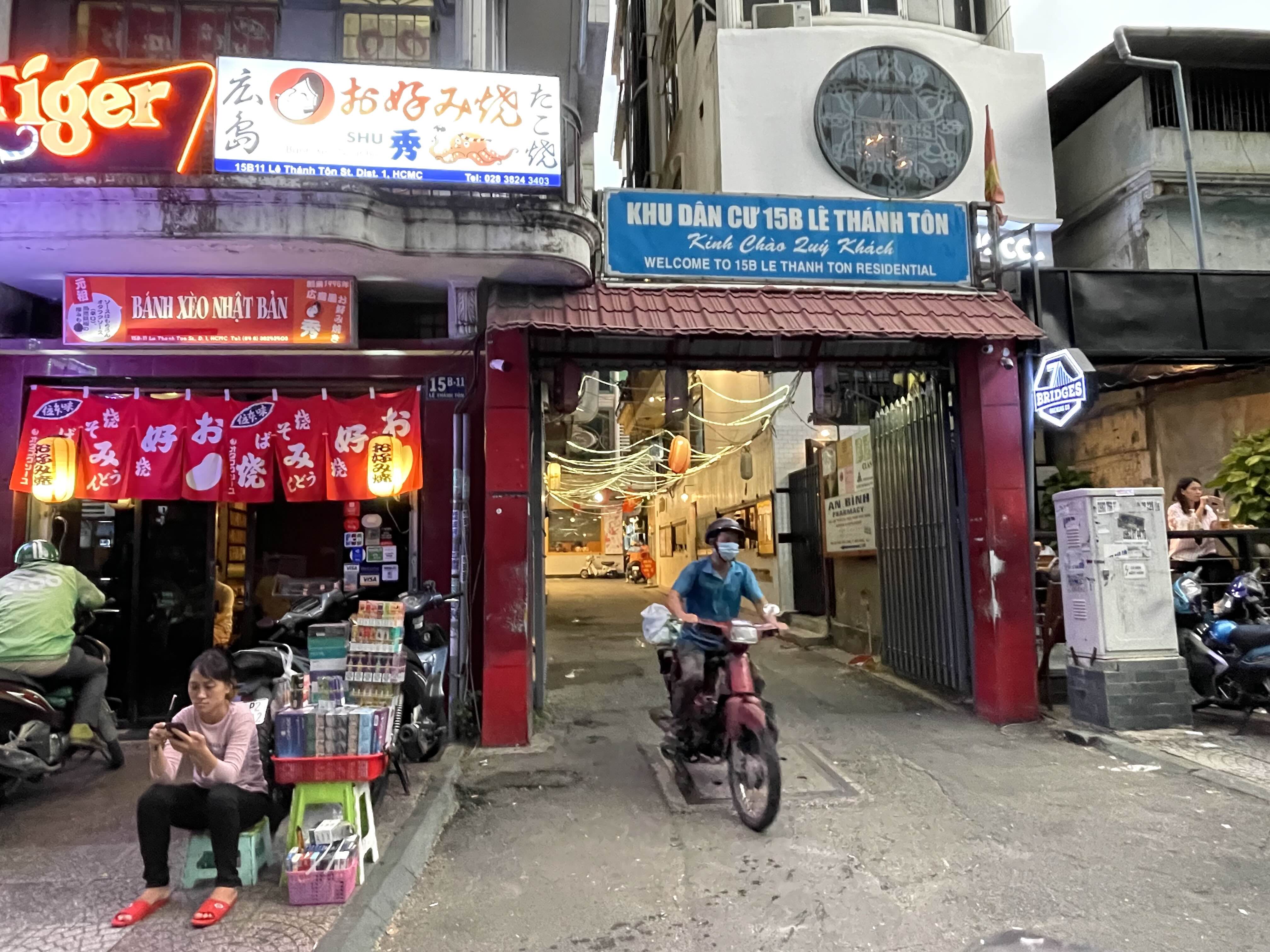 호치민 일본인 거리_레탄톤 ( le thanh ton ) 호치민 일본인 거리_레탄톤 ( Le Thanh Ton )
