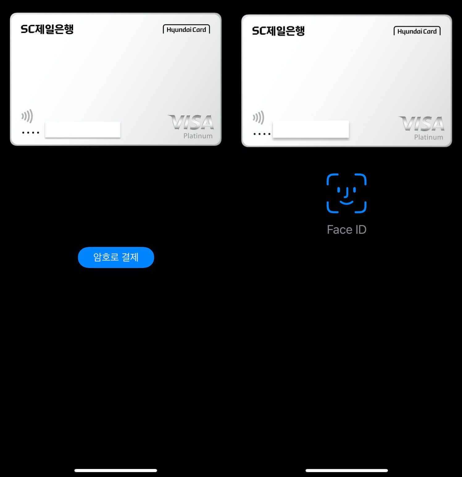 애플페이로-카드결제-진행-화면