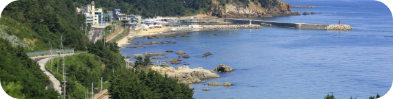 강원도 강릉 안인 해변