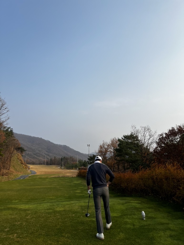 골프백 포천 참밸리CC 라운딩 1