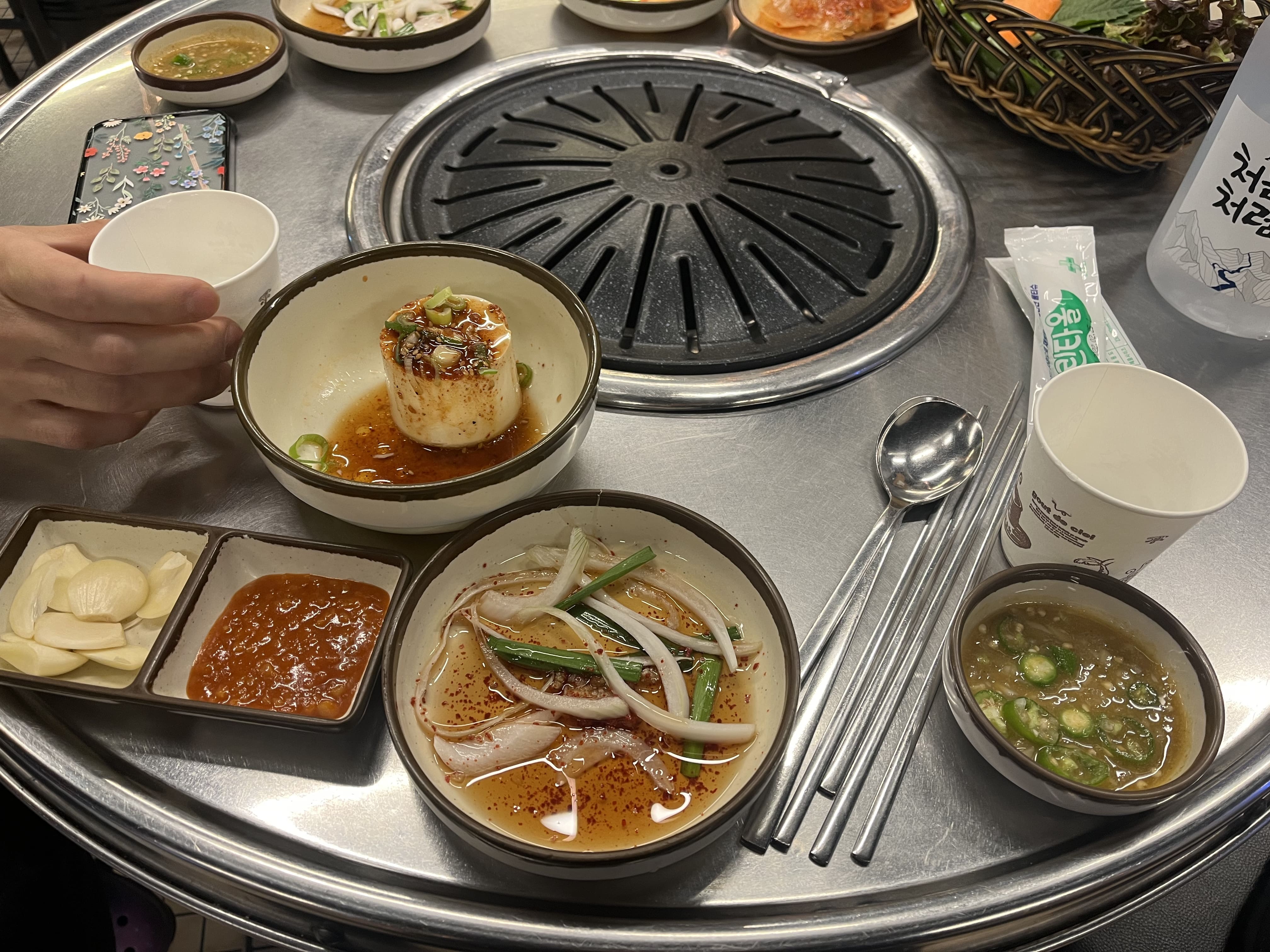신림돼지뽈살 기본세팅