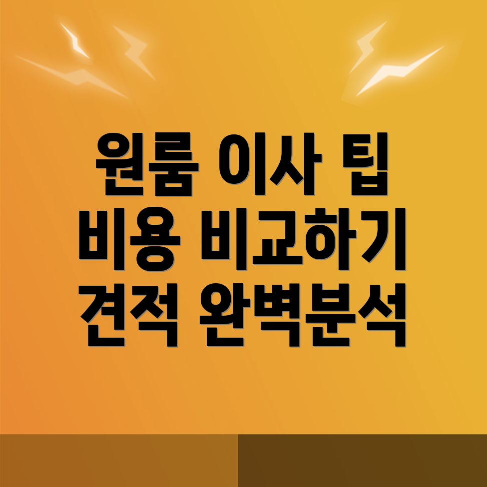 일산 원룸 이사