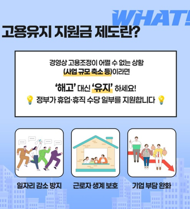 고용유지 지원금 활용법 : 해고 없이 회사를 지키는 방법