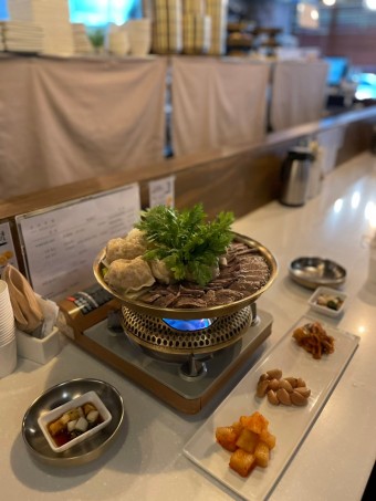 한우 불고기 한우탕반