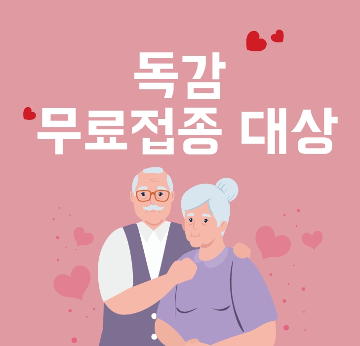  노인 독감 무료접종 시기 (독감 무료접종 대상)