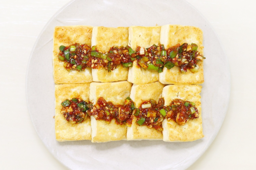두부부침 사진