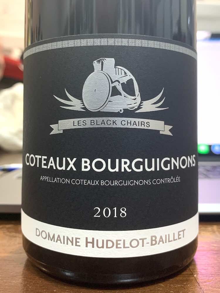 Domaine Hudelot-Baillet Les Black Chairs Coteaux Bourguignons 2018