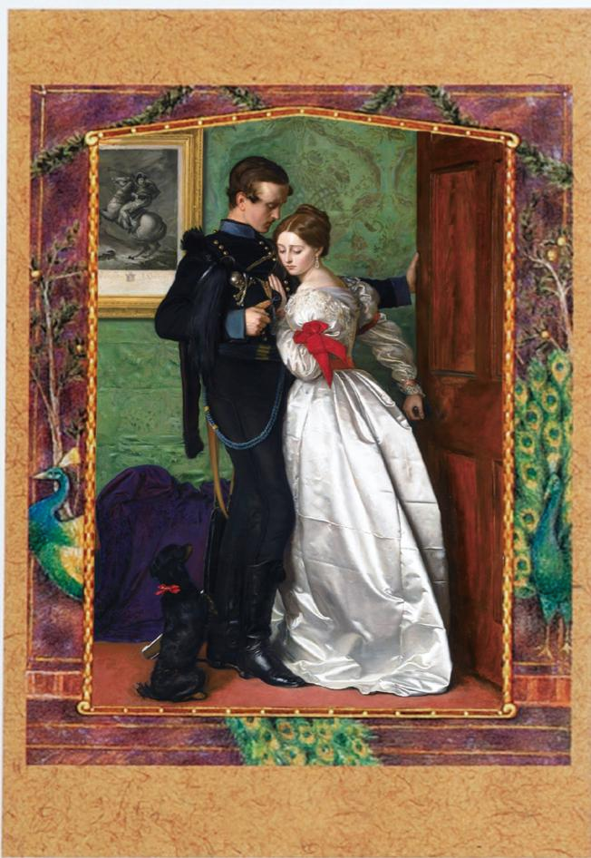 ‘The Black Brunswicker’, John Everett Millais, oil on canvas, 66×99cm, 1860