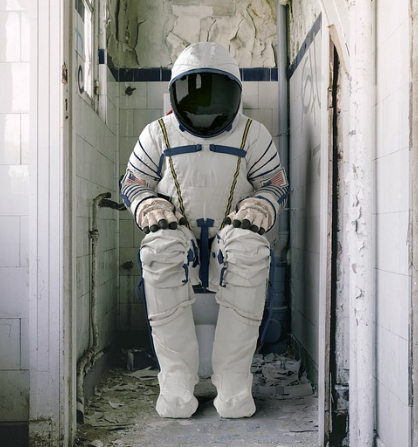 우주비행 화장실