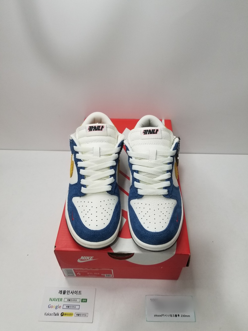  [NIKE] 나이키 x 카시나 덩크 로우 80’s 버스 블루 CZ6501-100 남녀공용 (PKgod버전)