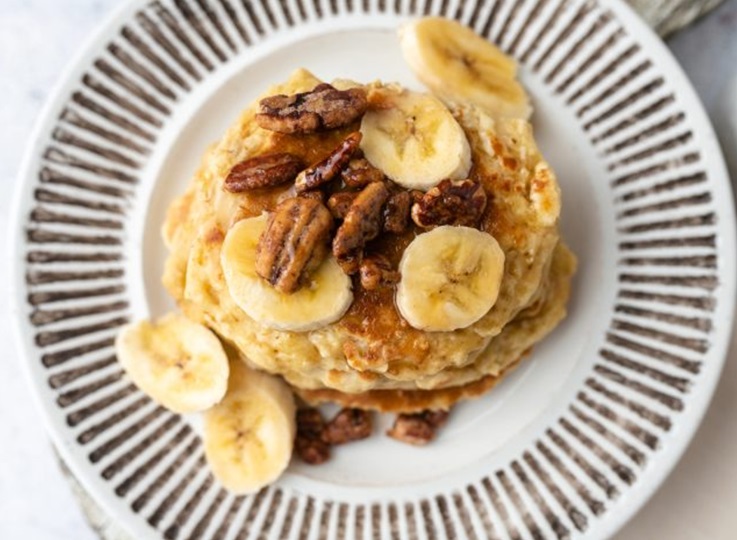 Banana Protein Pancakes
