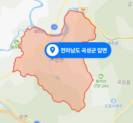  전남 곡성군 입면 1톤 트럭 충돌사고 (2021년 2월 6일)