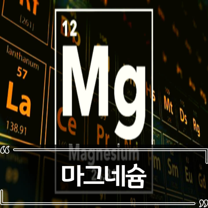  마그네슘 효능과 부족 증상 정리