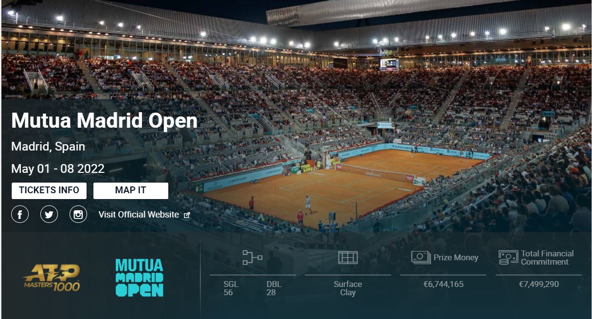 테니스, Atp1000 Mutua Madrid Open 권순우 예선 1회전 승리