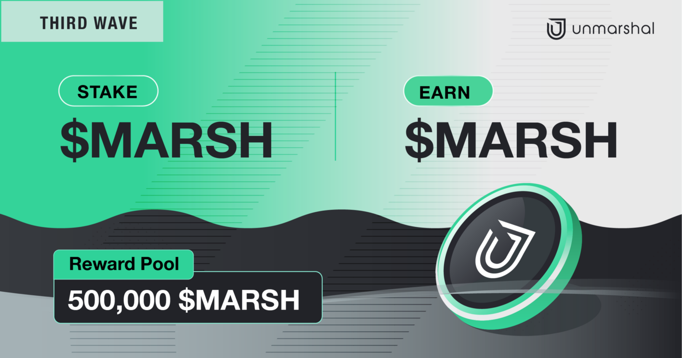 [Unmarshal 언마샬] $MARSH 네이티브 싱글 스테이킹:  제 3의 물결