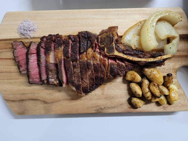 이마트 토마호크 스테이크 [내돈내산] 이마트 와인 2종 15