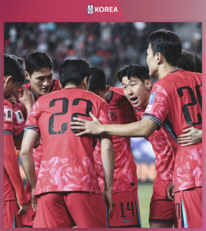 6월 6일 이라크전을 앞둔 대한민국 선수단