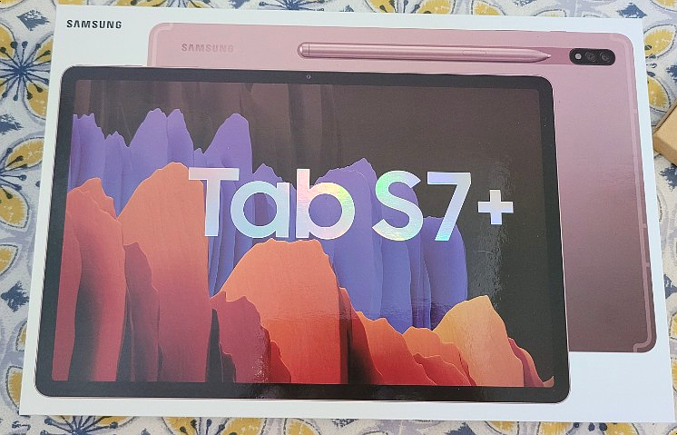  갤럭시탭S7+ 12.4 LTE+wi-Fi 256GB 언박싱::
