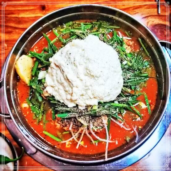  1438회 생생정보 마당 강릉 강문해변 가게 콩크림 감자탕 콩비지 얼큰감자탕 가격 위치 어디 대박의 기술