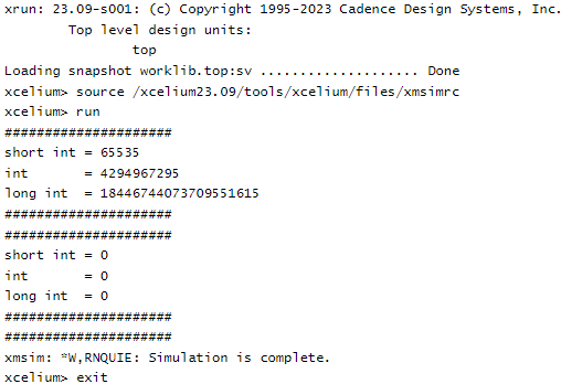 Simulation result