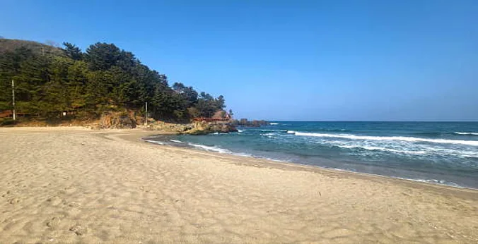 덕산해변 캠핑장